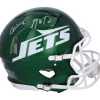 Autographed Items|Helmets^New York Jets Aaron Rodgers & Garrett Wilson Autographed 2024 Riddell Speed Authentic Helmet