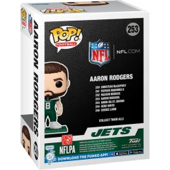 Figurines & Globes|Toys & Outdoor Games^New York Jets Aaron Rodgers #253 Funko Pop! Vinyl Figure