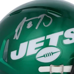 Autographed Items|Helmets^New York Jets Aaron Rodgers Autographed Riddell Speed Mini Helmet
