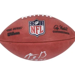 Autographed Items|Footballs^New York Jets Aaron Rodgers Autographed Duke Full Color Football With 