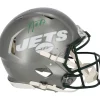 Autographed Items^New York Jets Aaron Rodgers Autographed Riddell Flash Speed Authentic Helmet