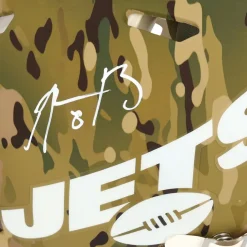 Autographed Items|Helmets^New York Jets Aaron Rodgers Autographed Riddell Camo Speed Authentic Helmet