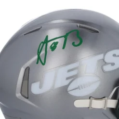 Autographed Items|Helmets^New York Jets Aaron Rodgers Autographed Riddell Flash Speed Mini Helmet