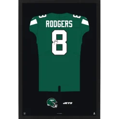 Wall Art|Wall Art^New York Jets Aaron Rodgers Home Jersey Framed Art Print
