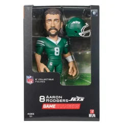 Figurines & Globes|Toys & Outdoor Games^New York Jets Aaron Rodgers Series 5 GameChanger 6" Vinyl Figurine - Look For Rare Solid Color Variants