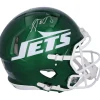 Autographed Items|Helmets^New York Jets Aaron Rodgers Autographed 2024 Riddell Speed Authentic Helmet