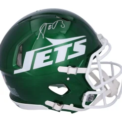 Autographed Items|Helmets^New York Jets Aaron Rodgers Autographed 2024 Riddell Speed Authentic Helmet