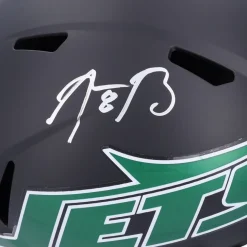 Autographed Items|Helmets^New York Jets Aaron Rodgers Autographed 2024 Riddell Alternate Speed Replica Helmet