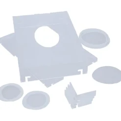 Display Cases^New York Jets Acrylic Stackable And Collapsible Football Display Case