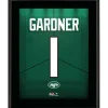 Plaques^New York Jets Ahmad Sauce Gardner 10.5" X 13" Jersey Number Sublimated Player Plaque
