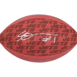 Autographed Items|Footballs^New York Jets Ahmad Sauce Gardner Autographed Duke Showcase Football
