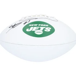 Autographed Items|Footballs^New York Jets Ahmad Sauce Gardner Autographed Franklin White Panel Football