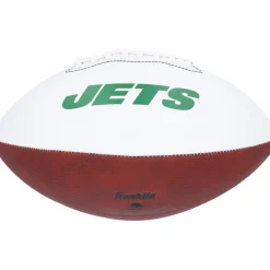 Autographed Items|Footballs^New York Jets Ahmad Sauce Gardner Autographed Franklin White Panel Football