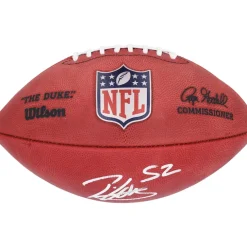Autographed Items|Footballs^New York Jets Ahmad Sauce Gardner Autographed Wilson Duke Full Color Football With 