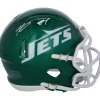 Autographed Items|Helmets^New York Jets Ahmad Sauce Gardner Autographed 2023 Alternate Tribute Speed Mini Helmet