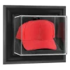 Display Cases^New York Jets Black Framed Wall Mounted Cap Display Case