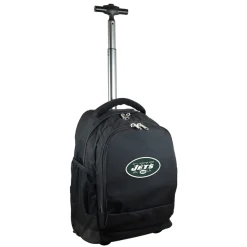 Travel|School Supplies^New York Jets Black 19'' Premium Wheeled Backpack