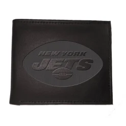 Accessories|Checkbooks-Wallets^New York Jets Black Hybrid Bi-Fold Wallet