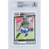 Trading Cards^New York Jets Breece Hall 2022 Panini Score #330 Beckett Fanatics Witnessed Authenticated Rookie Card