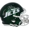 Autographed Items|Helmets^New York Jets Breece Hall Autographed 2024 Riddell Speed Authentic Helmet