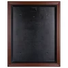 Display Cases^New York Jets Brown Framed Jersey Case