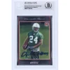 Trading Cards^New York Jets Darrelle Revis Autographed 2007 Topps Chrome #BC10 Beckett Fanatics Witnessed Authenticated Rookie Card