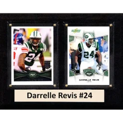 Plaques|Prints & Artwork^New York Jets Darrelle Revis 6'' X 8'' Plaque