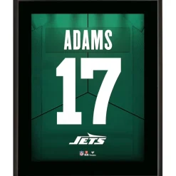 Wall Art|Plaques^New York Jets Davante Adams 10.5" X 13" Jersey Number Sublimated Player Plaque