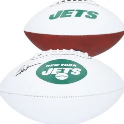 Autographed Items|Footballs^New York Jets Garrett Wilson Autographed Franklin White Panel Football