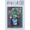 Trading Cards^New York Jets Garrett Wilson Autographed 2022 Panini Zenith Red Zone #106 Beckett Fanatics Witnessed Authenticated 9/10 Rookie Card With "2022 OROY" Inscription