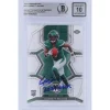 Trading Cards^New York Jets Garrett Wilson Autographed 2022 Panini Mosaic #311 Beckett Fanatics Witnessed Authenticated 10 Rookie Card With "2022 OROY" Inscription