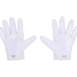 Autographed Items^New York Jets Garrett Wilson Autographed Game-Used White Adidas Gloves Vs. Atlanta Falcons On December 3, 2023