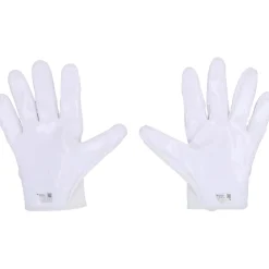 Autographed Items^New York Jets Garrett Wilson Autographed Game-Used White Adidas Gloves Vs. Atlanta Falcons On December 3, 2023