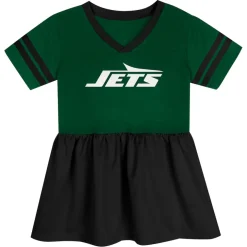Dresses & Skirts^New York Jets Girls Toddler Green Stadium Lights Fashion Jersey Dress