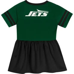 Dresses & Skirts^New York Jets Girls Toddler Green Stadium Lights Fashion Jersey Dress