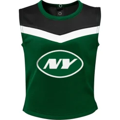 Dresses & Skirts^New York Jets Girls Toddler Green Three-Piece Spirit Cheer Cheerleader Set