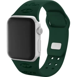 Accessories|Accessories^New York Jets Green Debossed Silicone Apple Watch Band