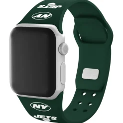 Accessories|Accessories^New York Jets Green Silicone Apple Watch Band