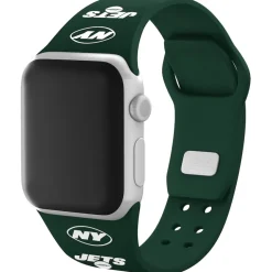 Accessories|Accessories^New York Jets Green Silicone Apple Watch Band