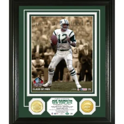 Plaques|Prints & Artwork^New York Jets Highland Mint Joe Namath Hall Of Fame Induction Photomint