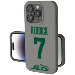 Phone Cases|Electronics^New York Jets Keyscaper Haason Reddick Gray Ready Soft Touch IPhone Case