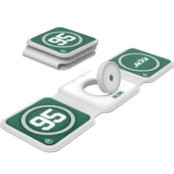 Phone Cases|Electronics^New York Jets Keyscaper Quinnen Williams 3-in-1 Foldable Charger