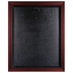 Display Cases^New York Jets Mahogany Framed Jersey Case