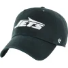 Hats|Men^New York Jets Men's '47 Black Secondary Clean Up Adjustable Hat