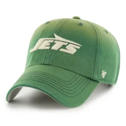 Hats|Men^New York Jets Men's '47 Green Dusted Relaxed Clean Up Adjustable Hat
