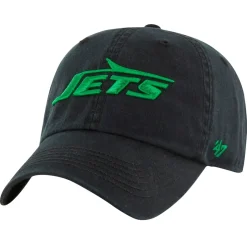 Hats|Men^New York Jets Men's '47 Black Classic Franchise Legacy Fitted Hat