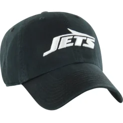 Adjustable^New York Jets Men's '47 Black Clean Up Tonal Adjustable Hat