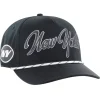 Adjustable^New York Jets Men's '47 Black Overhand Speckle Hitch Adjustable Hat