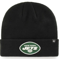 Hats|Men^New York Jets Men's '47 Black Secondary Basic Cuffed Knit Hat