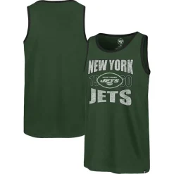 Tank Tops^New York Jets Men's '47 Green Upload Franklin Tank Top